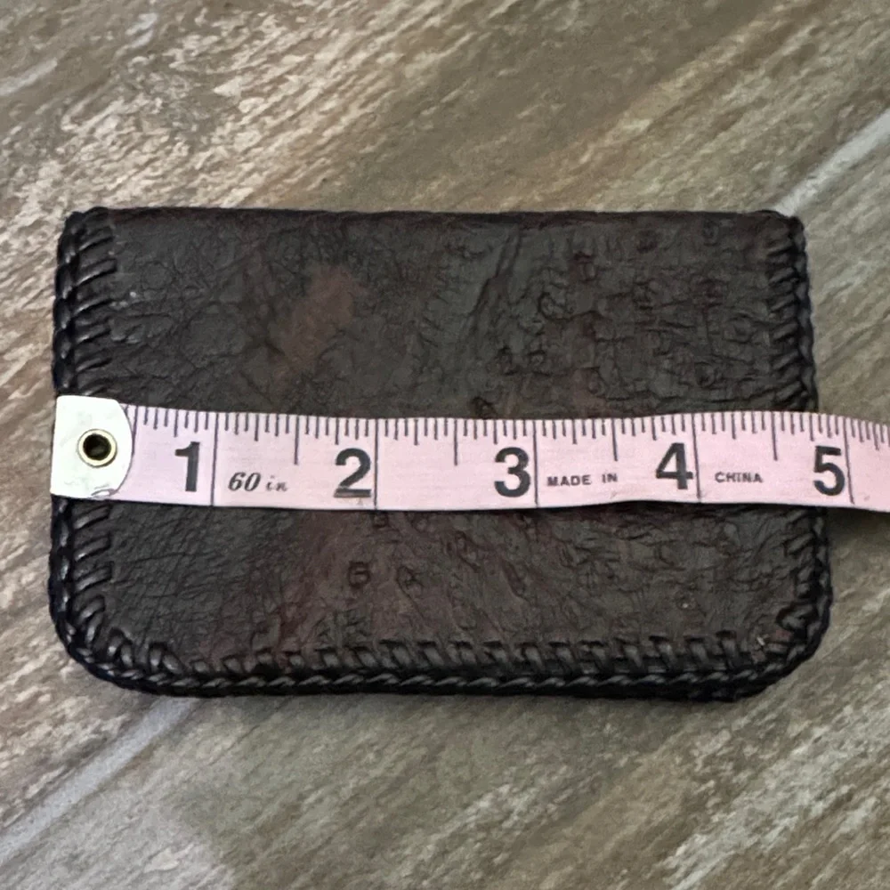 Exotic Brown Leather wallet